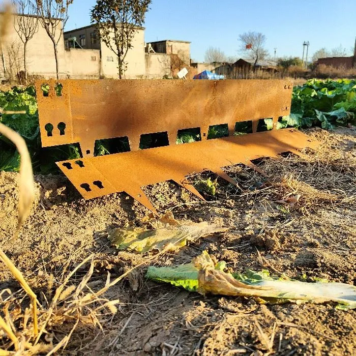 Decorative Border Corten Steel Lawn Edging