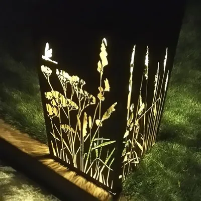 Corten LED Bollard ljós